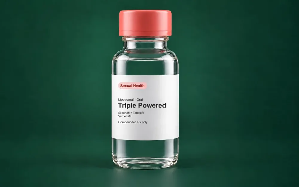 LongevityX MD compounded Triple Powered liposomal oral vial